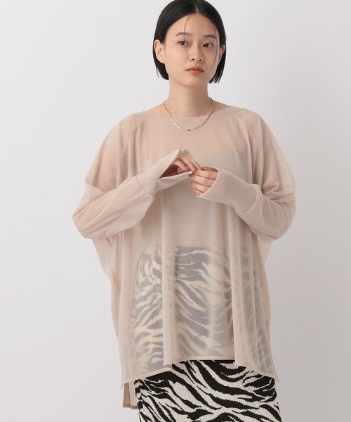 tシャツ シアーMIXプルオーバー レディース 1007B24D0014_x_a001.jpg