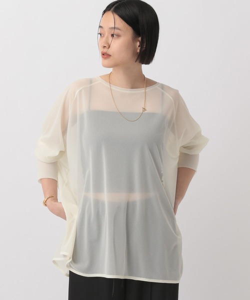 A part by tシャツ シアーBIGプルオーバー レディース