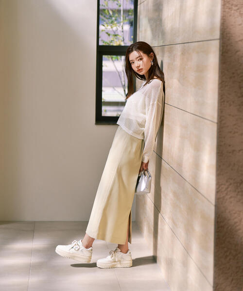 売れ筋商品|||ワンステイト ニット&セーター アウター レディース Women's Pointelle Sleeveless Sweater Antique White Agnes Orinda Plus Size Sweater Vests for Women V Neck