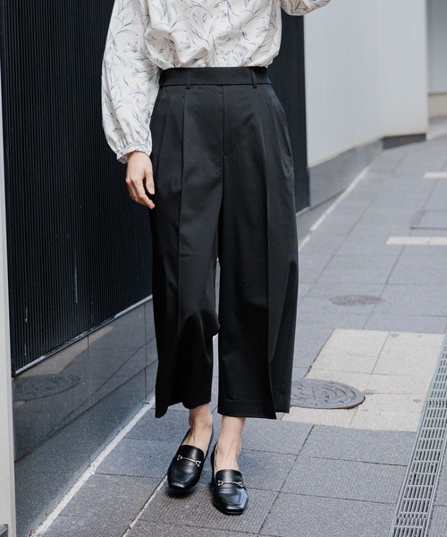FOUND GOOD パンツ O/TRワイドクロップドP レディース