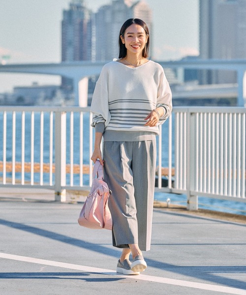 FOUND GOOD パンツ O/TRワイドクロップドP レディース