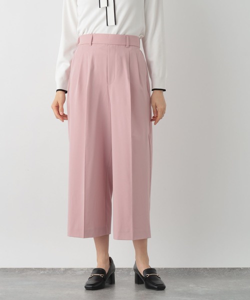 スモーキーピンク　クロップドパンツ FOUND GOOD パンツ O/TRワイドクロップドP レディース