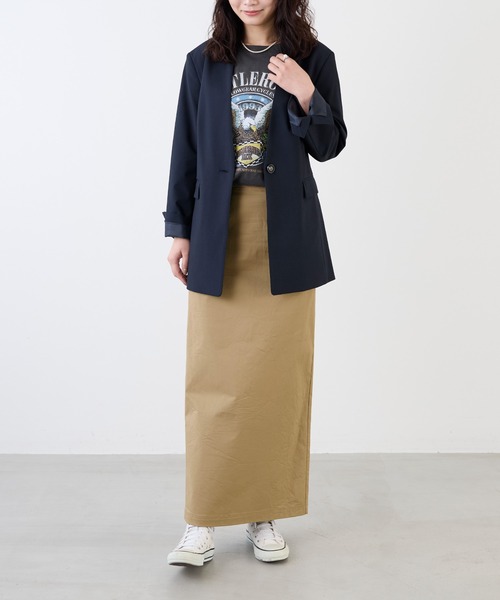 tシャツ 「GOOD ROCK SPEED×MICA＆DEAL」”LITTLEROCK”プリントT-shirt レディース
