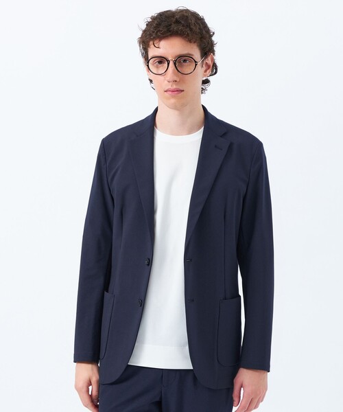 【現行極美品 L】マッキントッシュフィロソフィー　テーラードジャケット　ネイビー MACKINTOSH PHILOSOPHY（マッキントッシュフィロソフィー） ジャケット