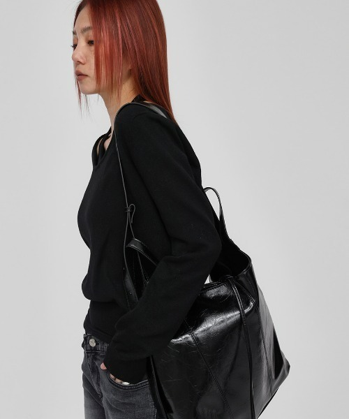 BLACKUP（ブラックアップ） 長袖ニット FREE ブラック レディース