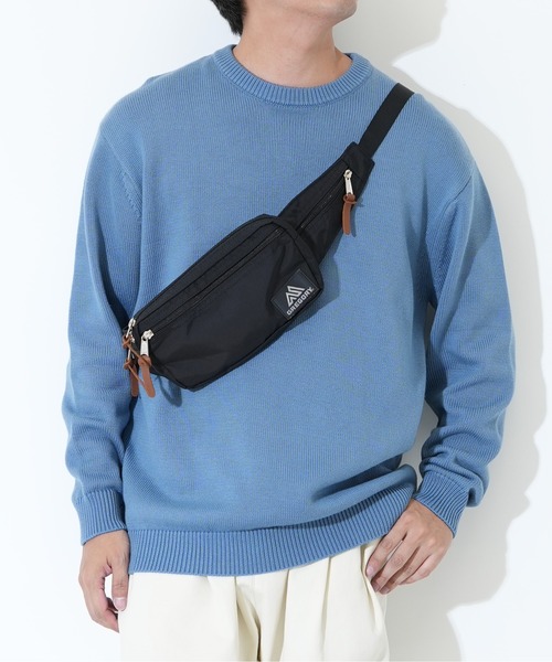 GREGORY × N. HOOLYWOOD ウエストポーチ ブラック N.HOOLYWOOD TEST PRODUCT EXCHANGE SERVICE × GREGORYのウエストバッグ