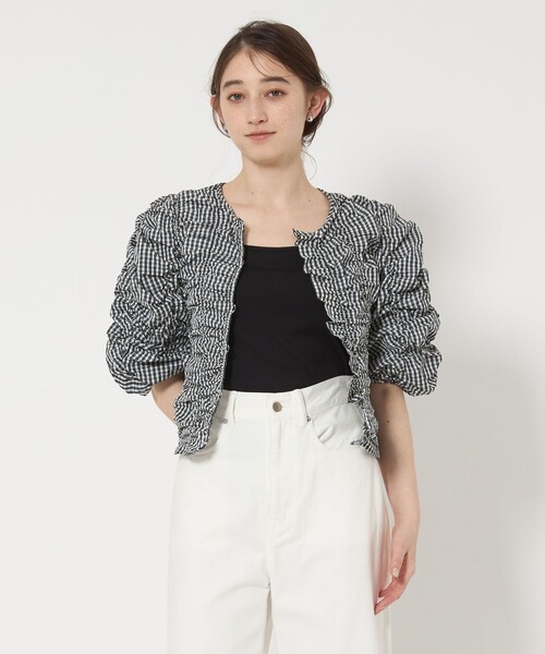 ユナイテッドアローズ　シャーリング　ブラウス BEAUTY＆YOUTH UNITED ARROWS ブラウス シャツ 「WEB限定