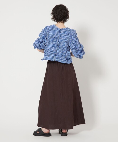 UNITED ARROWS ブラウス シャツ シャーリング 2WAY レディース