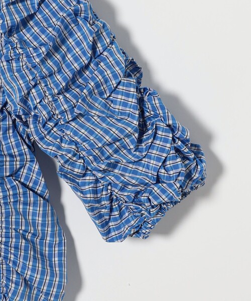 25年 UNITED ARROWS シャーリング2WAYブラウス 定価2.3完売 UNITED  