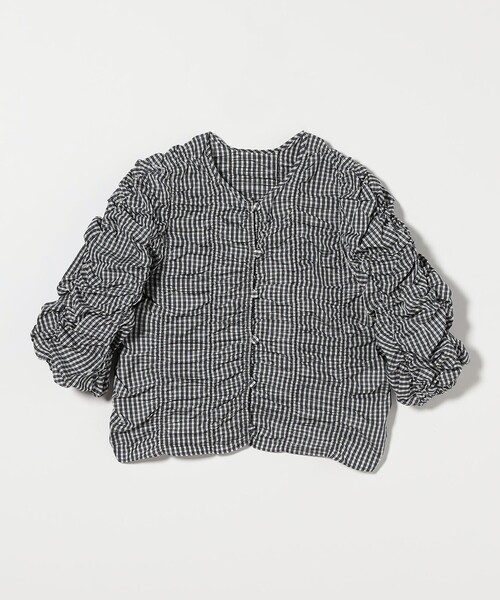 UNITED ARROWS ブラウス シャツ シャーリング 2WAY レディース