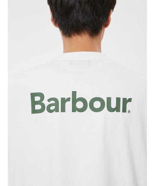 Barbour 2025 JAPAN LIMITED 刺繍ロゴ Tシャツ Barbour tシャツ JAPAN LIMITED” ワンポイント 刺繍 ロゴ T