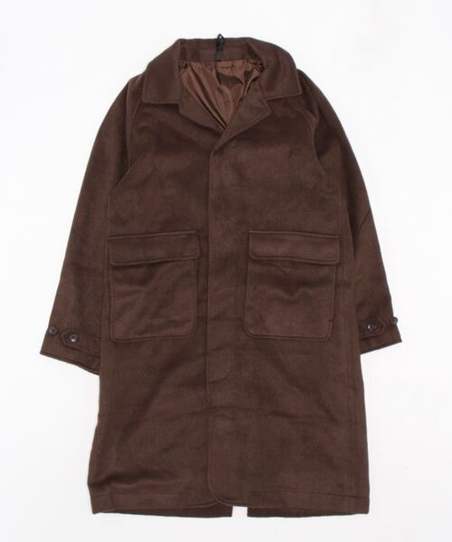 INASTUDIOS ZOO チェスターコート X-LARGE ブラック メンズ : ZOZOTOWN