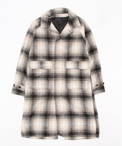 INASTUDIOS ZOO チェスターコート X-LARGE ブラック メンズ : ZOZOTOWN