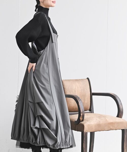 r・p・s（アールピーエス） ジャンパースカート フロントZIP