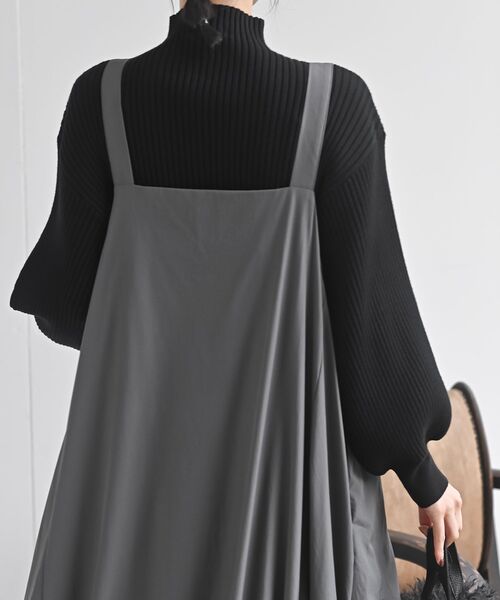 r・p・s（アールピーエス） ジャンパースカート フロントZIP