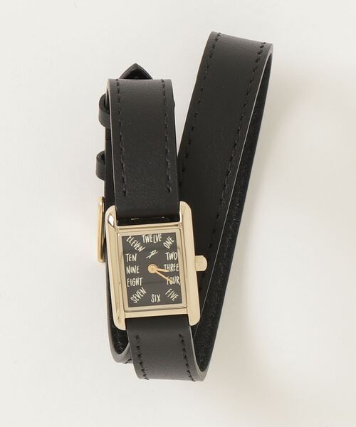 腕時計 「PLUS VENDOME 30th × SHOGO SEKINE collaboration」W - STRAP WATCH レディースの画像