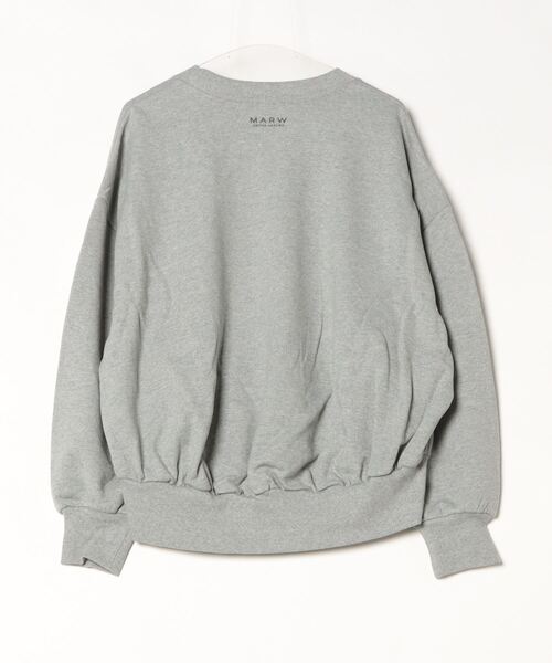 「MARW UNITED ARROWS」 スウェットカットソー 38 グレー レディース MARW UNITED ARROWS 「MARW ARROWS」 スウェットカットソー 38