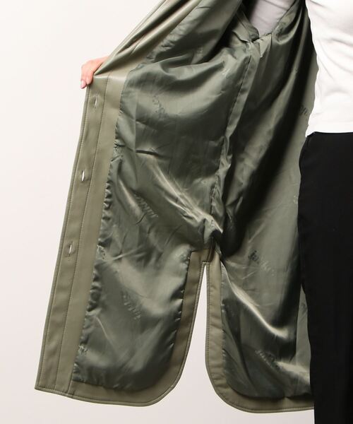 「jakke」 コート 10/M オリーブ レディース_画像4