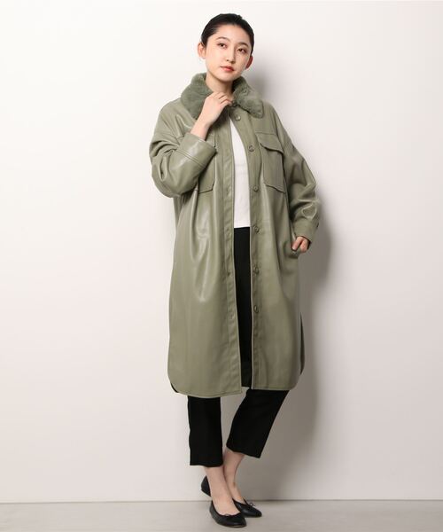 「jakke」 コート 10/M オリーブ レディース_画像5