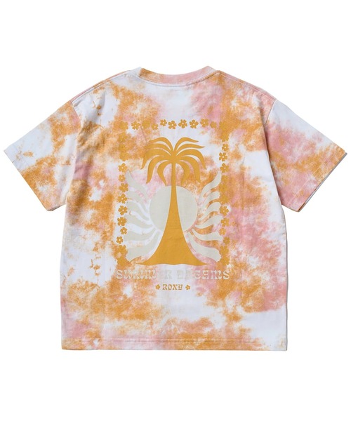 ROXY（ロキシー） tシャツ MINI SUMMER DREAMS /ロキシータイダイ柄