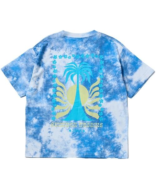 ROXY（ロキシー） tシャツ MINI SUMMER DREAMS /ロキシータイダイ柄