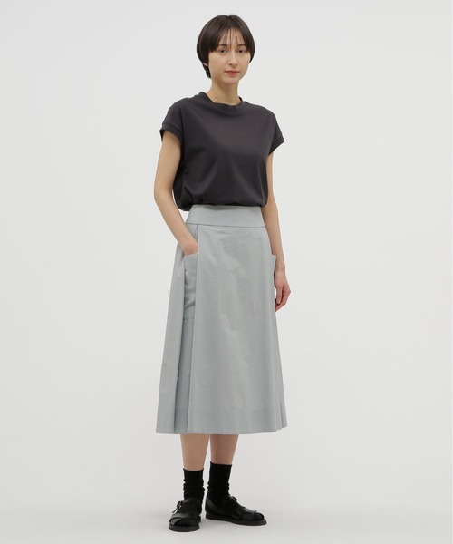 MAGARET HOWELL 毛✕麻スカート MARGARET HOWELL スカート COTTON RAMIE CHAMBRAY : ZOZOTOWN