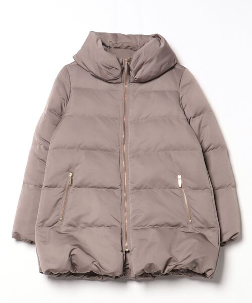 NOBLE（ノーブル） ダウンジャケット 38 ベージュ レディース