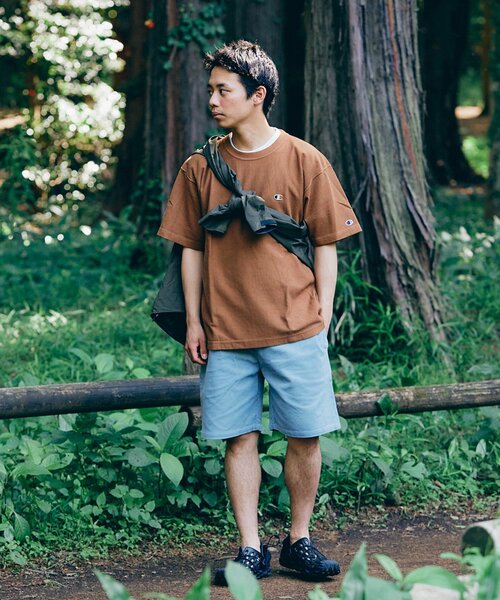 Tシャツ チャンピオン カーキ 150 Champion 「Champion」 半袖Tシャツ - カーキ メンズ : ZOZOTOWN