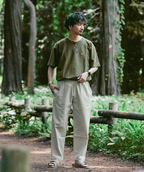Tシャツ チャンピオン カーキ 150 Champion 「Champion」 半袖Tシャツ - カーキ メンズ : ZOZOTOWN
