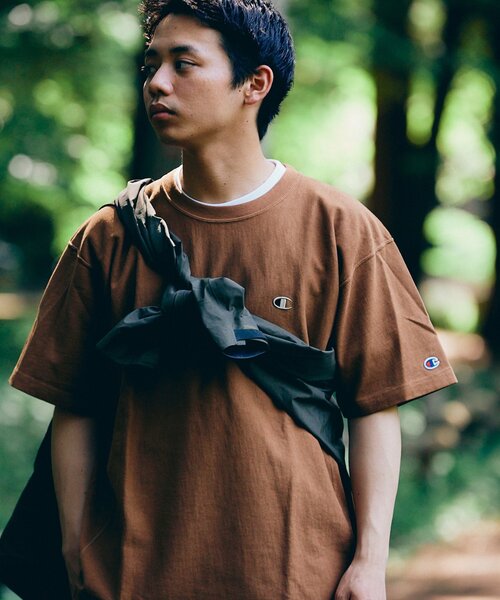 Tシャツ チャンピオン カーキ 150 Champion 「Champion」 半袖Tシャツ - カーキ メンズ : ZOZOTOWN