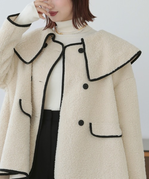 「O.S.K」 ジャケット FREE ベージュ レディース_画像4