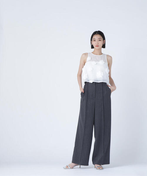 コットンストライプ パンツ｜Y's for living +fabric furnishings