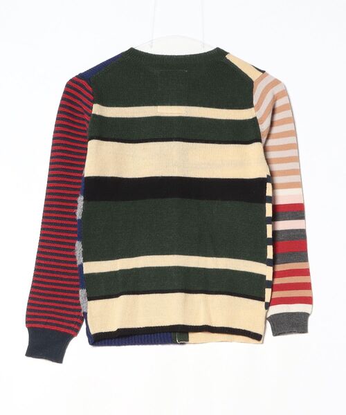 「GO TO HOLLYWOOD」 ボーダー柄ニットカーディガン M ネイビー レディース_画像2