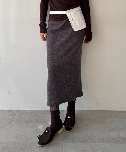 POMUM＆ARTS ローファー suede flap loafer / スウェード フラップ
