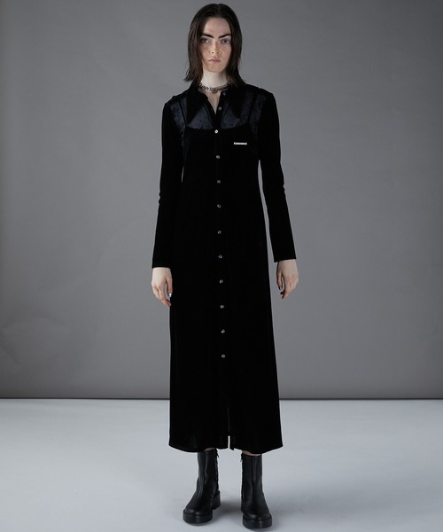 PRANK PROJECT（プランクプロジェクト） 長袖ワンピース FREE グレー