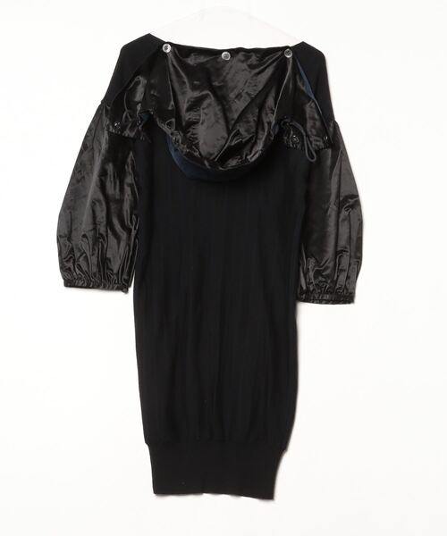 sacai（サカイ） ニットワンピース 2 ブラック レディース : ZOZOTOWN