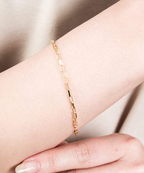 正規品 Tom Wood Billie Chain ゴールドブレスレット Tom Wood Billie chain-link Bracelet | ゴールドトーン