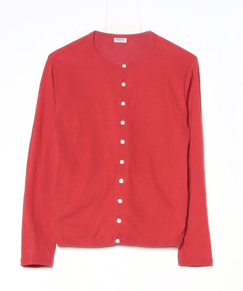 「ORCIVAL」 カーディガン 1 レッド レディース
