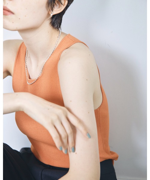 「Chaos」 ノースリーブニット FREE ブルー レディース TODAYFUL 「TODAYFUL」 ノースリーブニット FREE ブルー