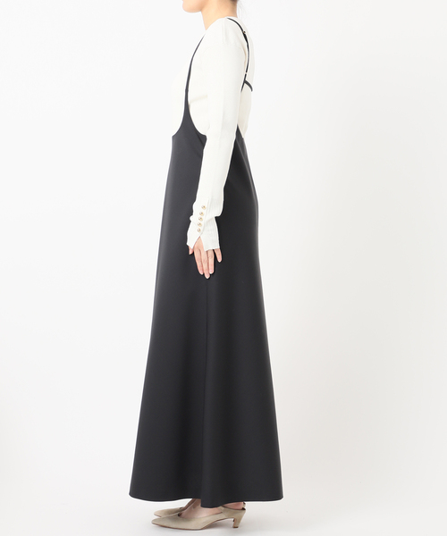 NOBLE / ノーブル キャミストラップフレアスカート NOBLE（ノーブル） スカート キャミストラップフレアスカート