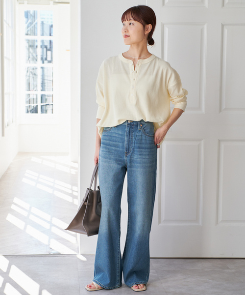「Spick & Span」 長袖シャツ FREE サックスブルー レディース Spick＆Span 「Spick & Span」 長袖カットソー MEDIUM サックス