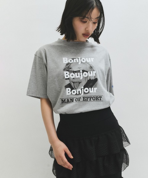 ADAM ET ROPE' tシャツ 「Oblada(オブラダ)」別注 MAN OF EFFORT