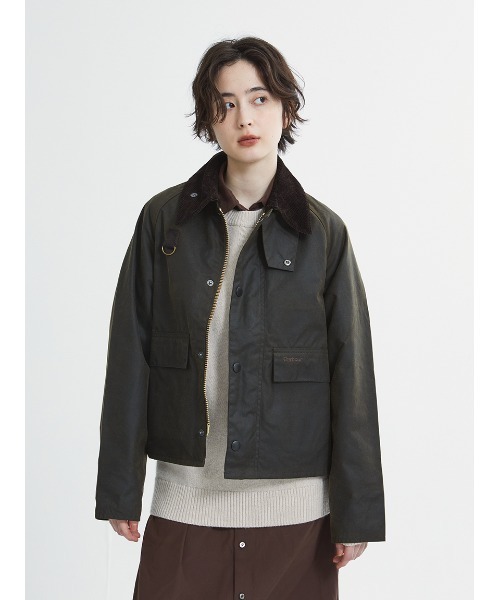 ブルゾン アウター 「SPEY / スペイ」ワックス ショート ジャケット メンズ レディースの画像