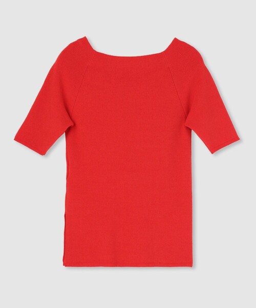 allureville（アルアバイル） ニット セーター 2WAY ネック5分袖プル