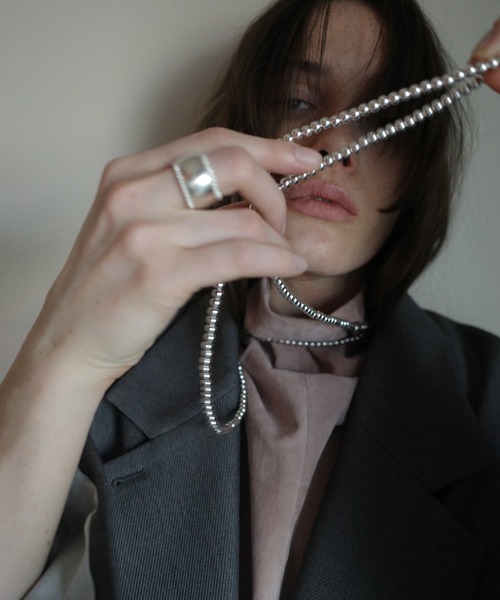 CLANE（クラネ） ネックレス BALL CHAIN LONG NECKLACE レディース 