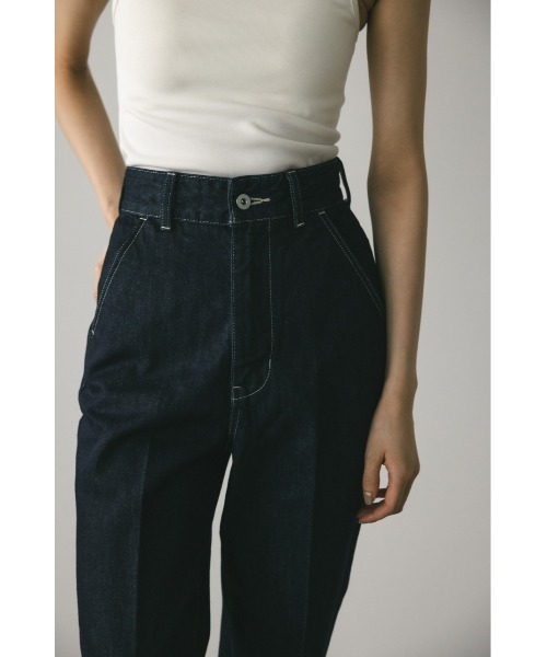 [STYLEMIXER] Denim брюки MEDIUM индиго голубой женский 