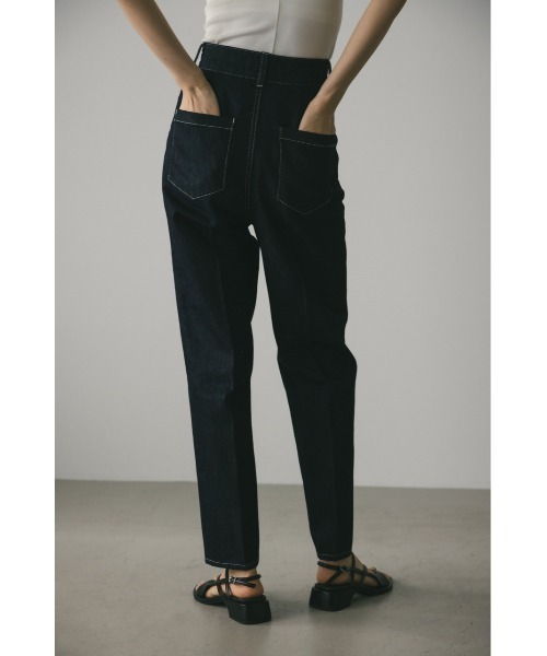 [STYLEMIXER] Denim брюки MEDIUM индиго голубой женский 
