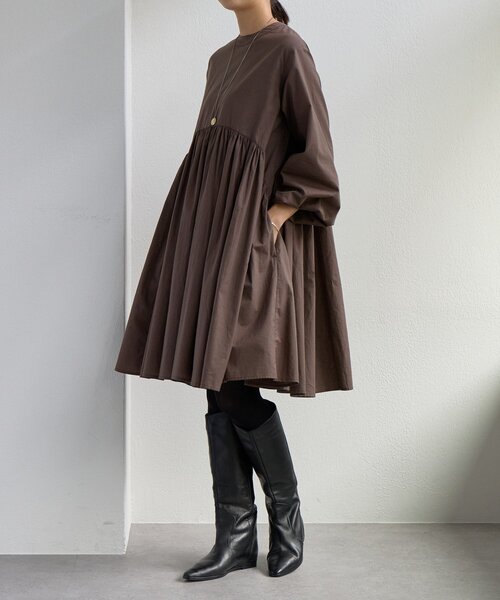 BEARDSLEY（ビアズリー） ブラウス シャツ ギャザーチュニック