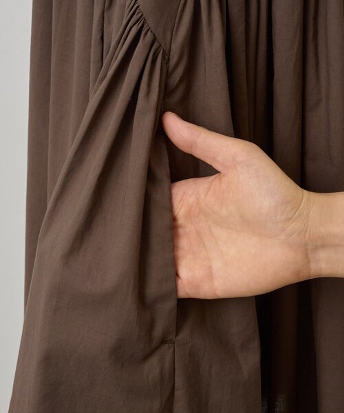 BEARDSLEY（ビアズリー） ブラウス シャツ ギャザーチュニック