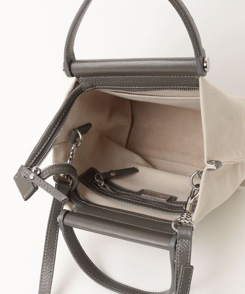IACUCCI ソルベット ショルダーバッグ IACUCCI 「IACUCCI」 ソルベット 2WAYバッグ - グレー